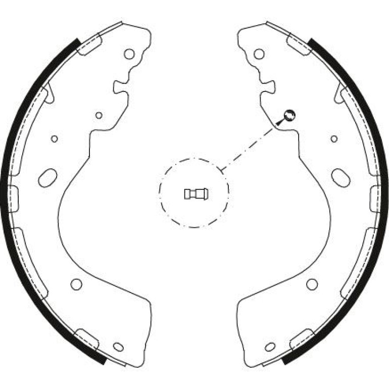 Bremsbackensatz GS8797 Bremsbackensatz GS8797
