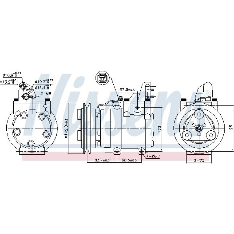 Kompressor, Klimaanlage 890059 Kompressor, Klimaanlage 890059