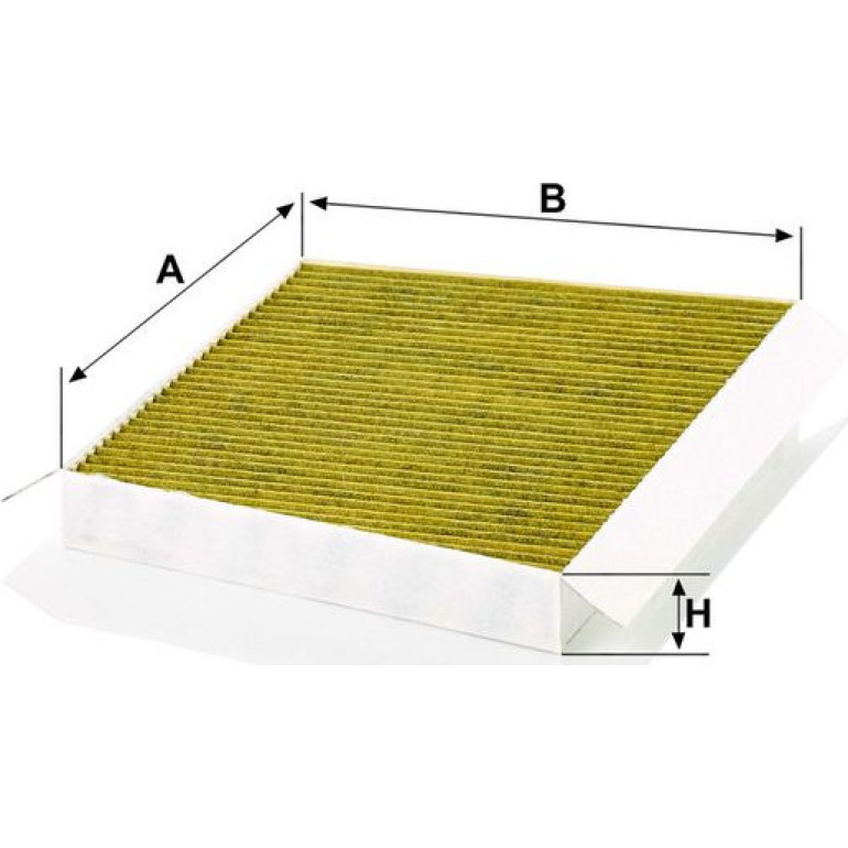 MANN-FILTER FP 3461/1 Innenraumfilter FreciousPlus Aktivkohlefilter mit Polyphenol, antibakteriell, Feinstaubfilter (PM 2.5)