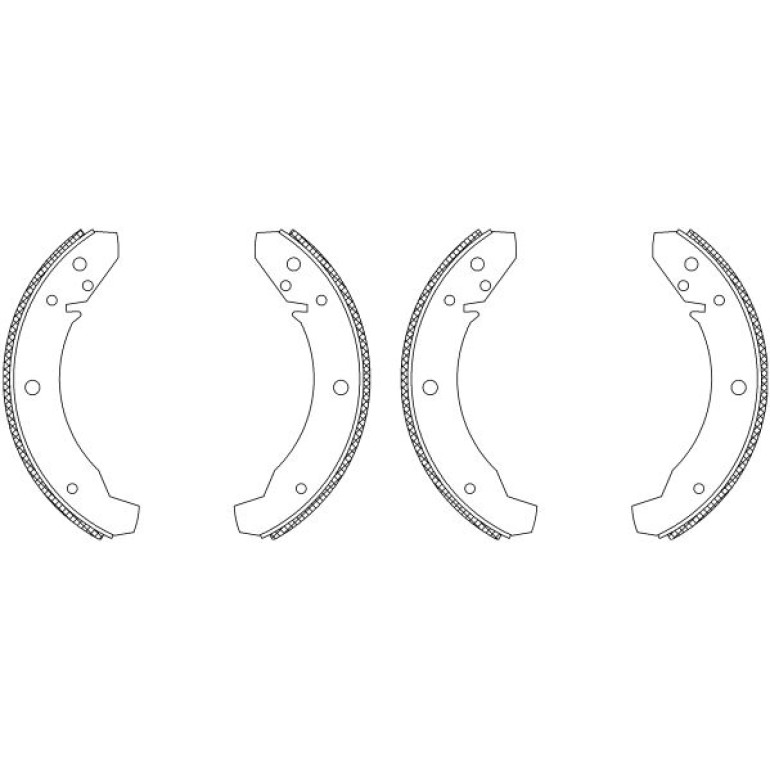 Bremsbackensatz 8DB 355 003-521 Bremsbackensatz 8DB 355 003-521