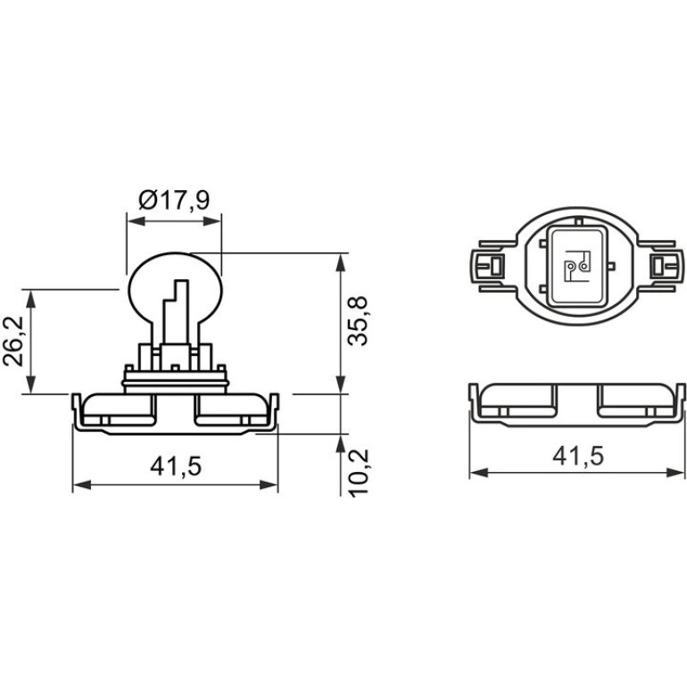 Glühlampe, Blinkleuchte 1 987 302 269 Glühlampe, Blinkleuchte 1 987 302 269