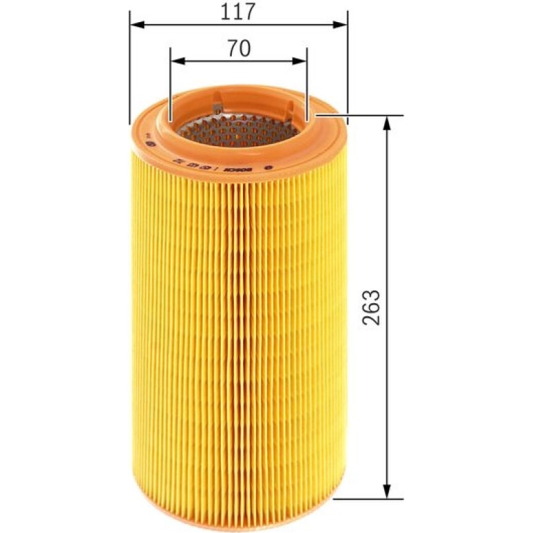 BOSCH 1 457 433 712 Luftfilter BOSCH 1 457 433 712 Luftfilter
