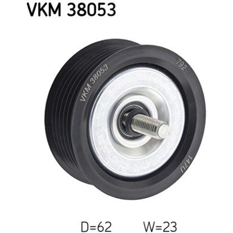 Umlenk-/Führungsrolle, Keilrippenriemen VKM 38053