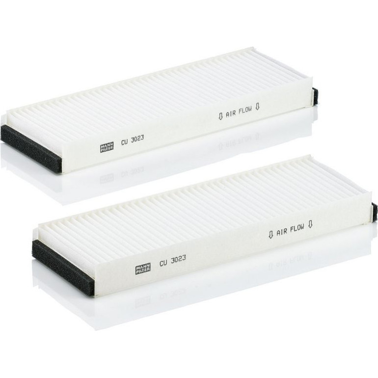MANN-FILTER CU 3023-2 Innenraumfilter, Partikelfilter MANN-FILTER CU 3023-2 Innenraumfilter, Partikelfilter