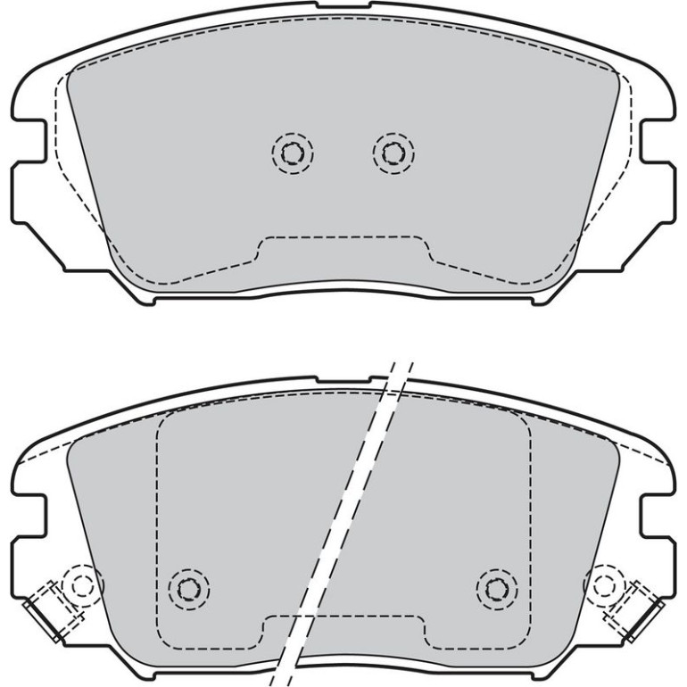 Bremsbelagsatz, Scheibenbremse 601348 Bremsbelagsatz, Scheibenbremse 601348