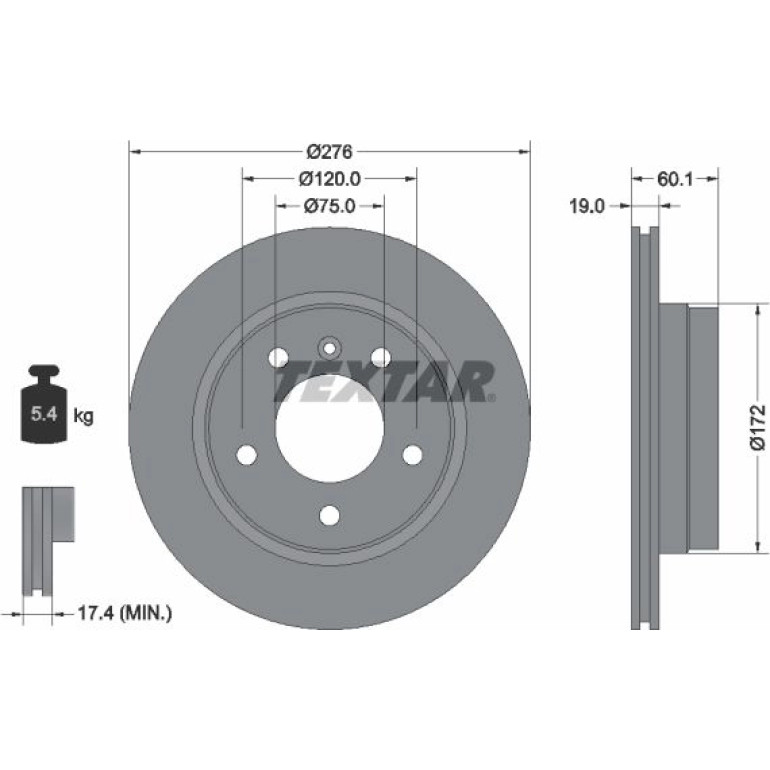 Bremsscheibe 92072403