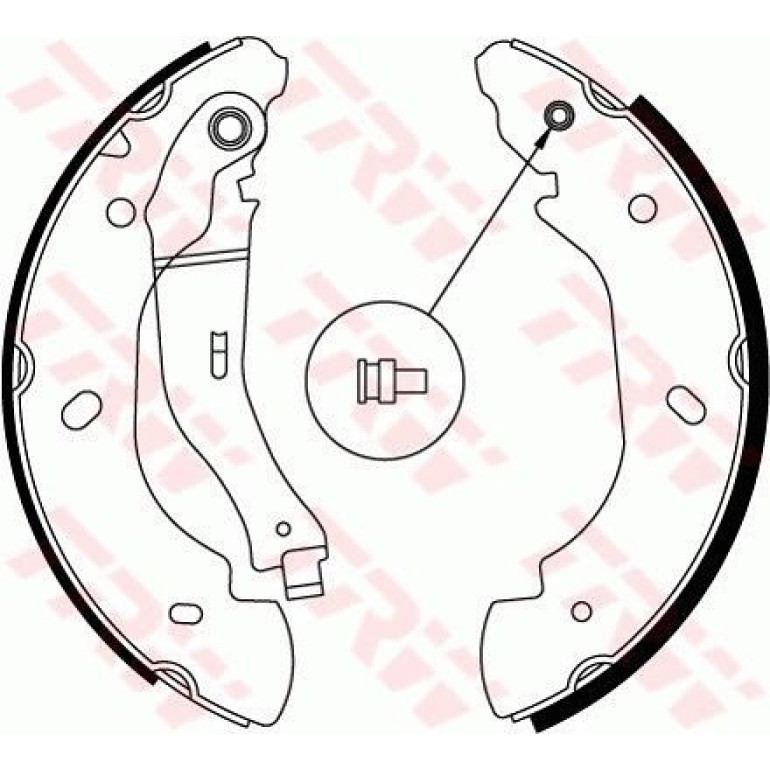 Bremsbackensatz GS8689 Bremsbackensatz GS8689
