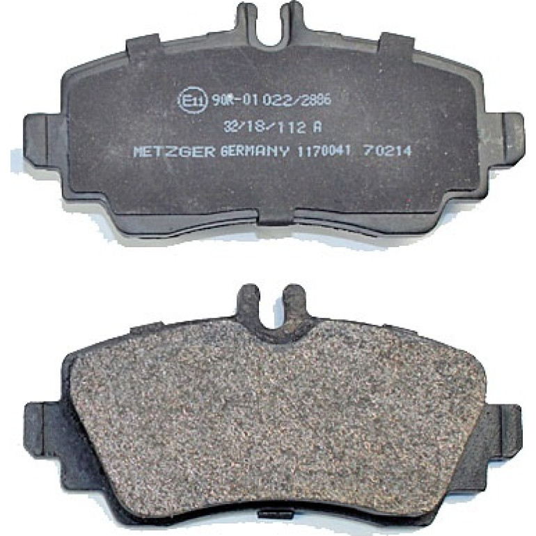 Bremsbelagsatz, Scheibenbremse 1170041