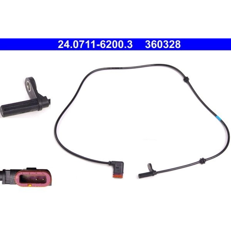 Sensor, Raddrehzahl 24.0711-6200.3