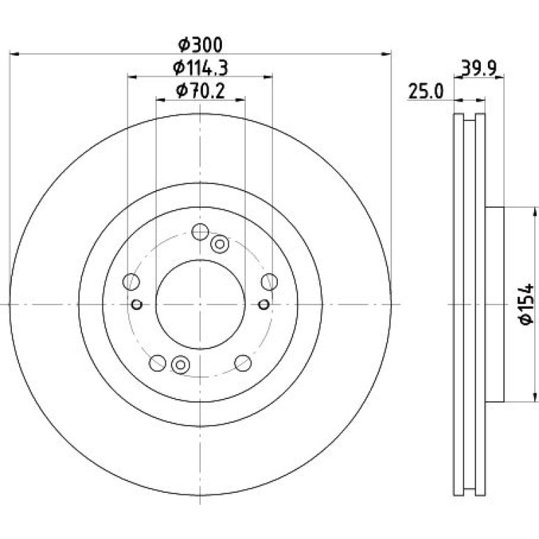 Bremsscheibe 8DD 355 115-561