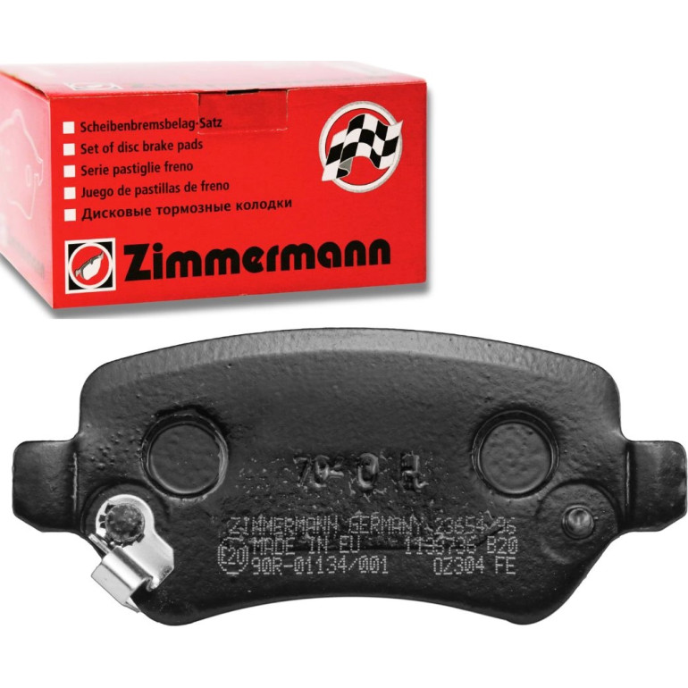 ZIMMERMANN 23417.150.1 Bremsbeläge mit akustischer Verschleißwarnung, Schrauben, Feder ZIMMERMANN 23417.150.1 Bremsbeläge mit akustischer Verschleißwarnung, Schrauben, Feder