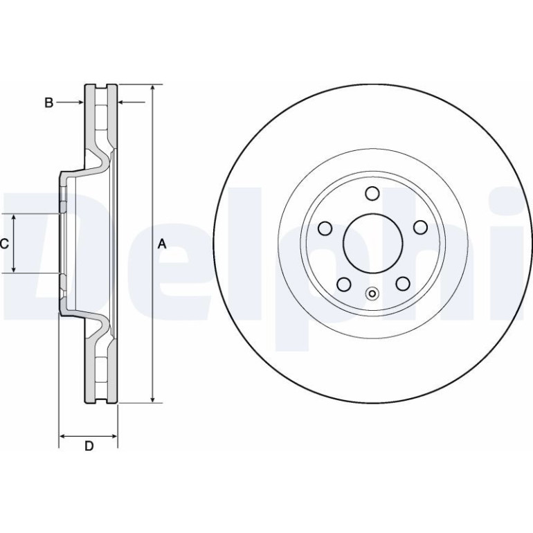 Bremsscheibe BG9172C
