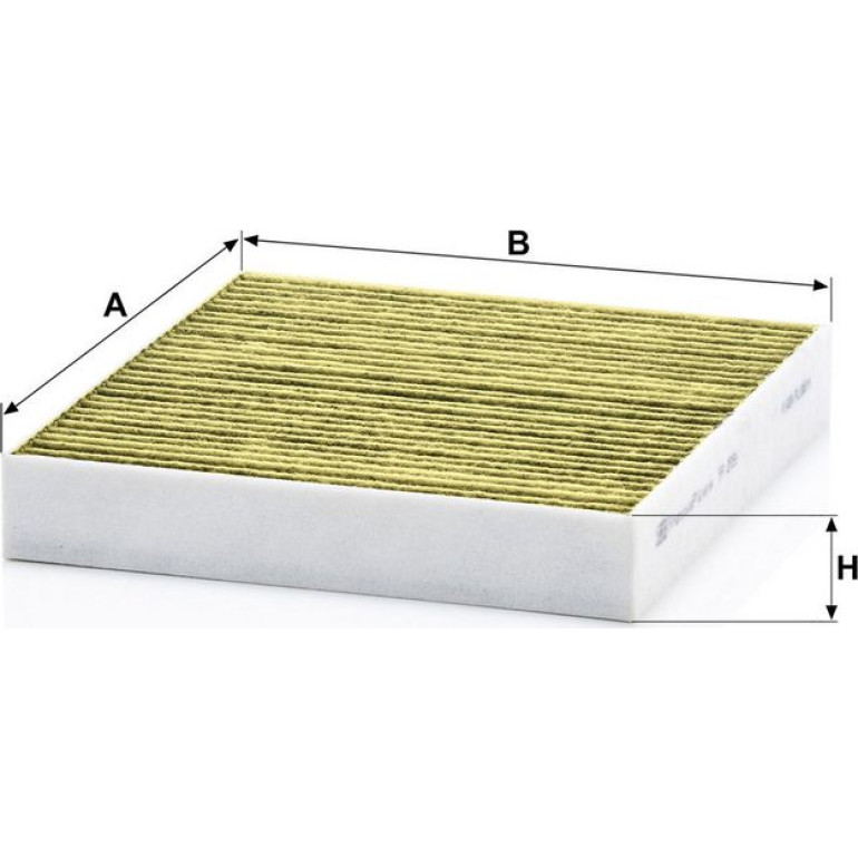 MANN-FILTER FP 2559 Innenraumfilter FreciousPlus Aktivkohlefilter mit Polyphenol, antibakteriell, Feinstaubfilter (PM 2.5) MANN-FILTER FP 2559 Innenraumfilter FreciousPlus Aktivkohlefilter mit Polyphenol, antibakteriell, Feinstaubfilter (PM 2.5)