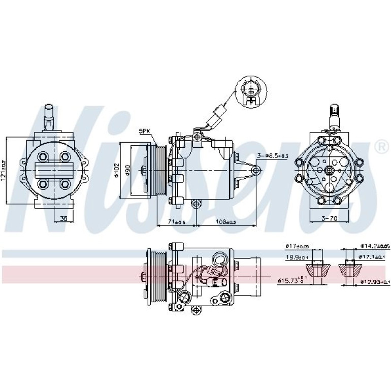 Kompressor, Klimaanlage 89591