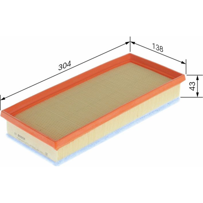 BOSCH F 026 400 140 Luftfilter BOSCH F 026 400 140 Luftfilter