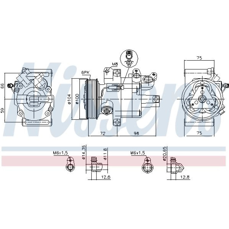Kompressor, Klimaanlage 89399 Kompressor, Klimaanlage 89399