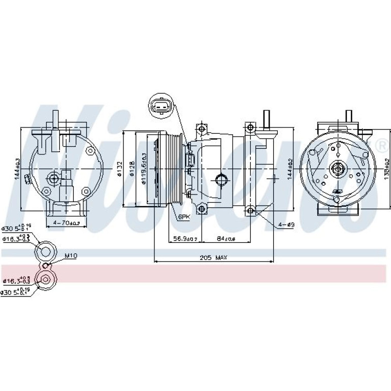 Kompressor, Klimaanlage 89221 Kompressor, Klimaanlage 89221