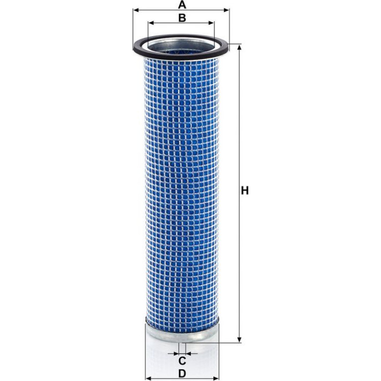 Sekundärluftfilter CF 75/1 X