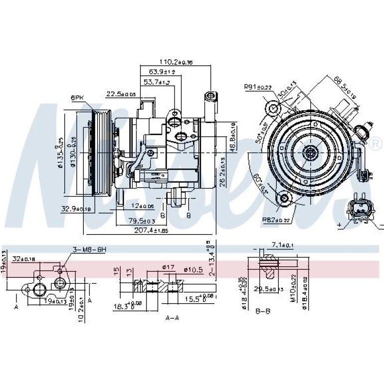 Kompressor, Klimaanlage 890159 Kompressor, Klimaanlage 890159