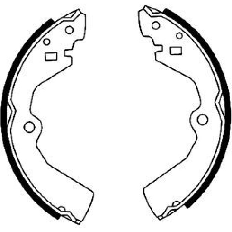 Bremsbackensatz 8DB 355 000-931