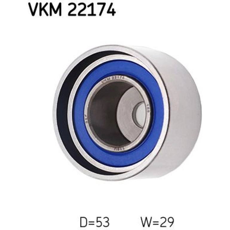 Umlenk-/Führungsrolle, Zahnriemen VKM 22174 Umlenk-/Führungsrolle, Zahnriemen VKM 22174