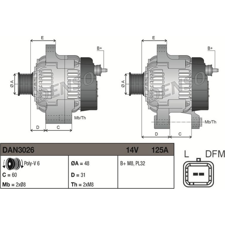 Generator DAN3026 Generator DAN3026