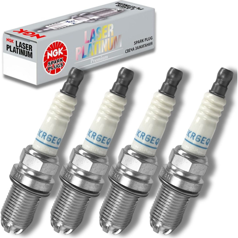 4x NGK 3199 Zündkerze BKR6EQUP 4x NGK 3199 Zündkerze BKR6EQUP