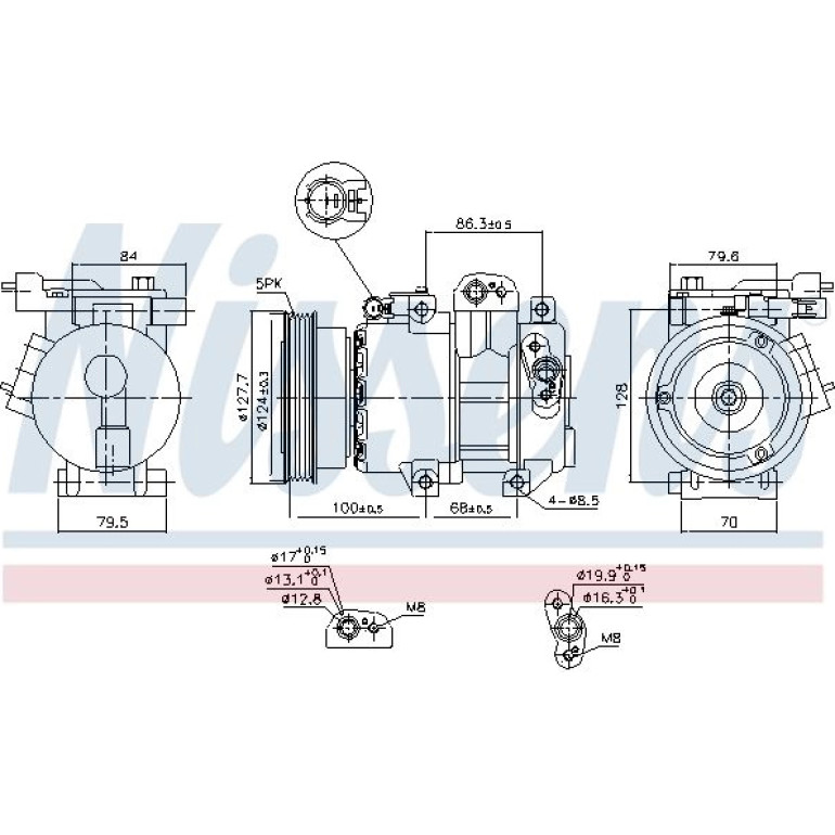 Kompressor, Klimaanlage 890232 Kompressor, Klimaanlage 890232