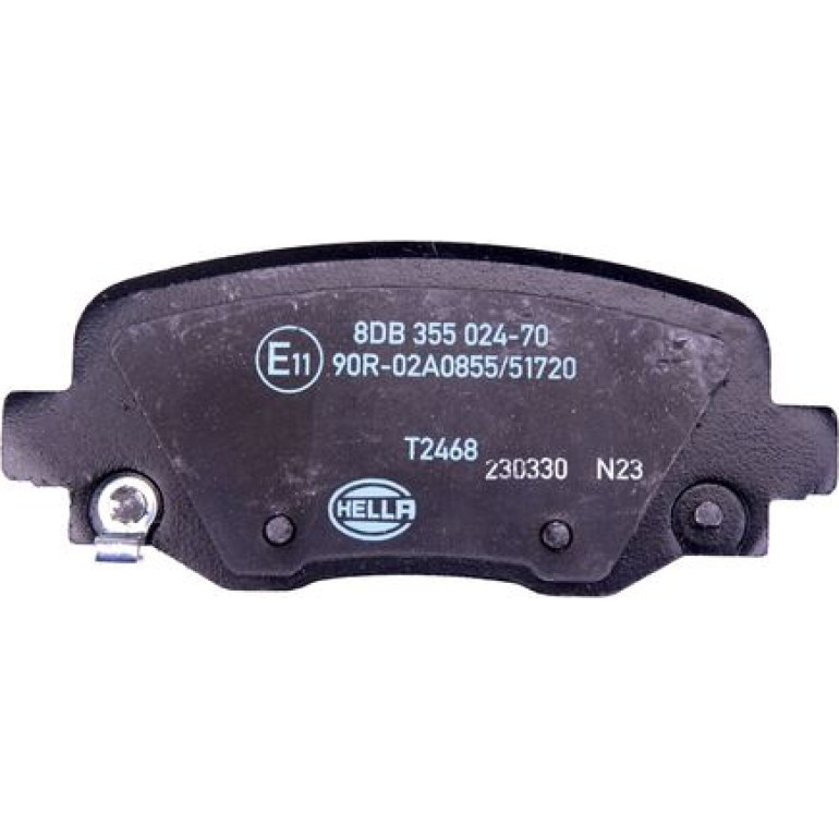 Bremsbelagsatz, Scheibenbremse 8DB 355 024-701 Bremsbelagsatz, Scheibenbremse 8DB 355 024-701