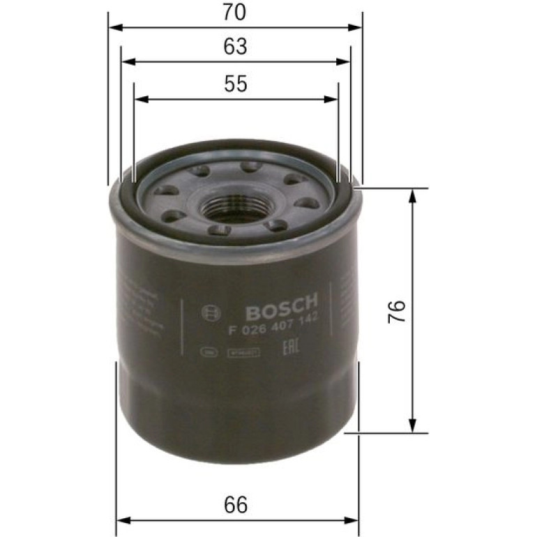 BOSCH F 026 407 142 Ölfilter BOSCH F 026 407 142 Ölfilter