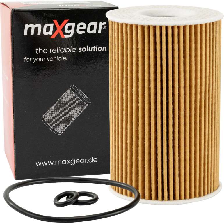 MAXGEAR 26-0735 Ölfilter mit Dichtung, mit Dichtungen, Filtereinsatz MAXGEAR 26-0735 Ölfilter mit Dichtung, mit Dichtungen, Filtereinsatz