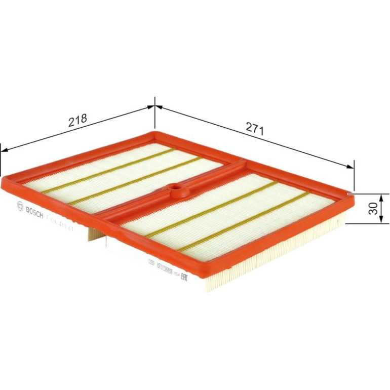 BOSCH F 026 400 611 Luftfilter BOSCH F 026 400 611 Luftfilter