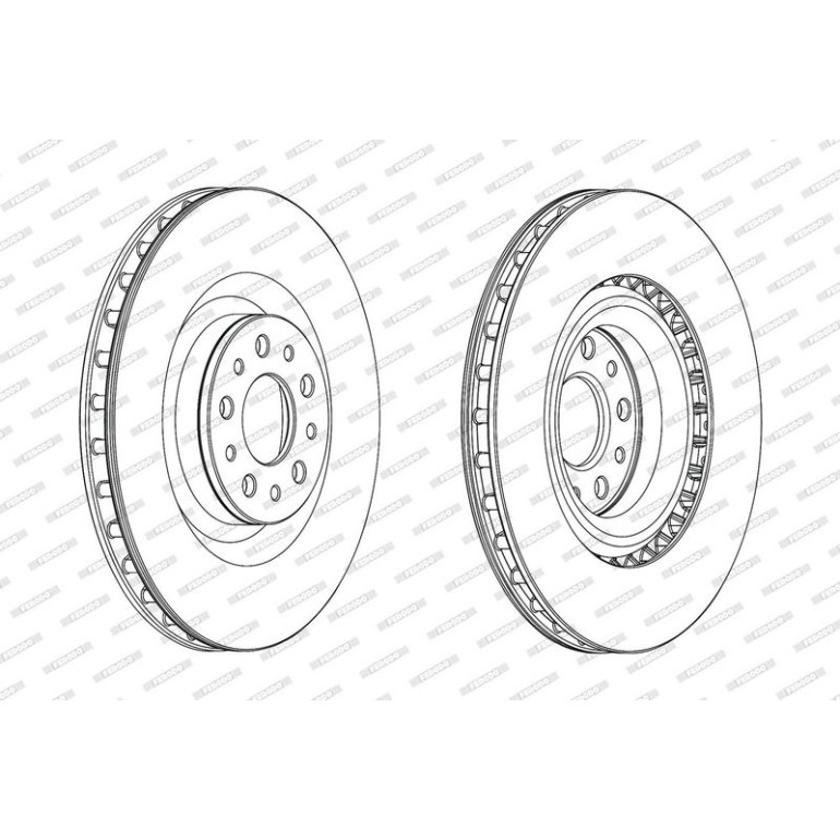 Bremsscheibe DDF2289C