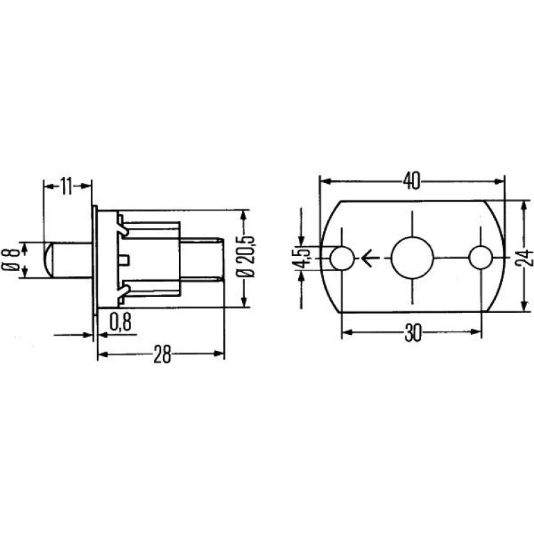 Schalter, Türkontakt 6ZF 005 686-067