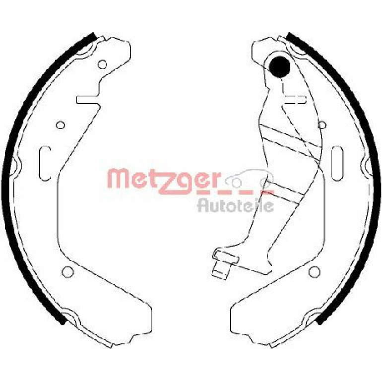 Bremsbackensatz MG 829