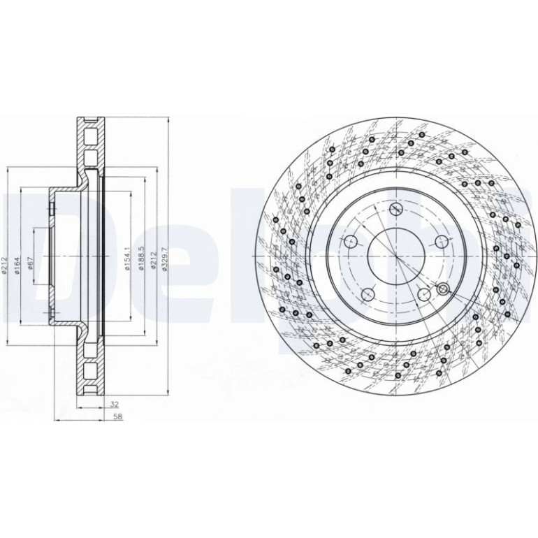 Bremsscheibe BG3883
