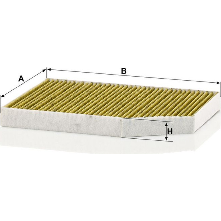 MANN-FILTER FP 30 007 Innenraumfilter FreciousPlus Aktivkohlefilter mit Polyphenol, antibakteriell, Feinstaubfilter (PM 2.5)