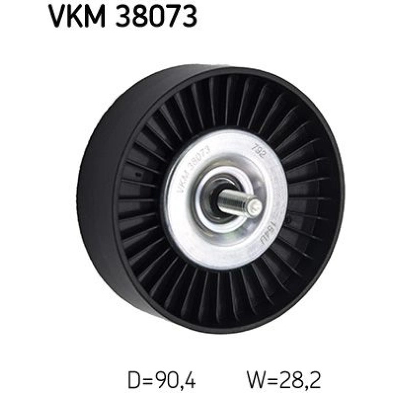 Umlenk-/Führungsrolle, Keilrippenriemen VKM 38073 Umlenk-/Führungsrolle, Keilrippenriemen VKM 38073