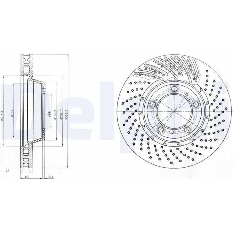 Bremsscheibe BG9094