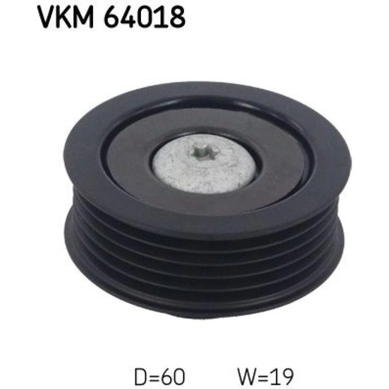 Umlenk-/Führungsrolle, Keilrippenriemen VKM 64018