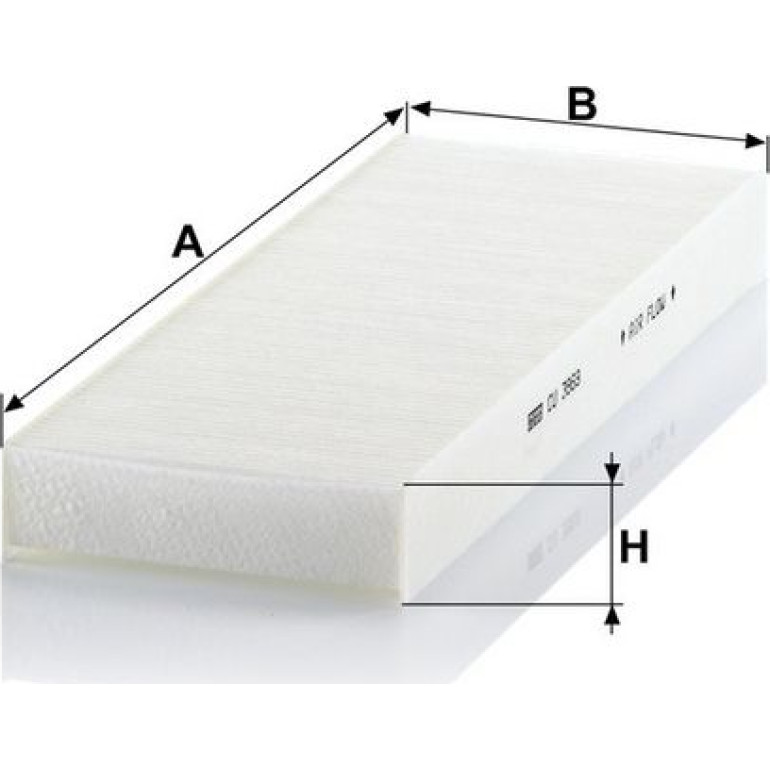 MANN-FILTER CU 3869 Innenraumfilter, Partikelfilter MANN-FILTER CU 3869 Innenraumfilter, Partikelfilter