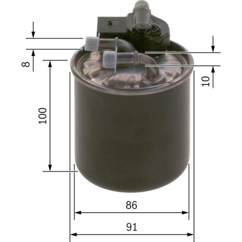 Kraftstofffilter F 026 402 836 Kraftstofffilter F 026 402 836