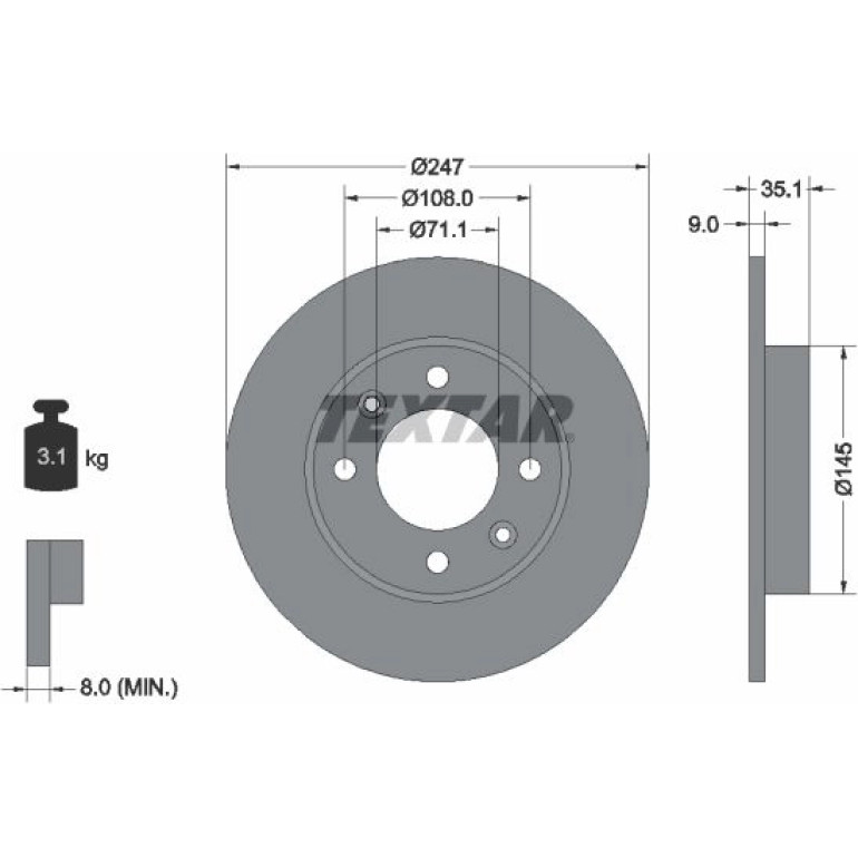 Bremsscheibe 92111703