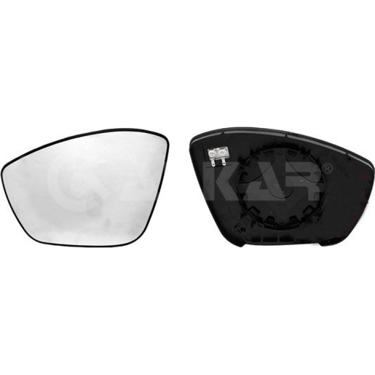 Spiegelglas, Außenspiegel 6434881 Spiegelglas, Außenspiegel 6434881