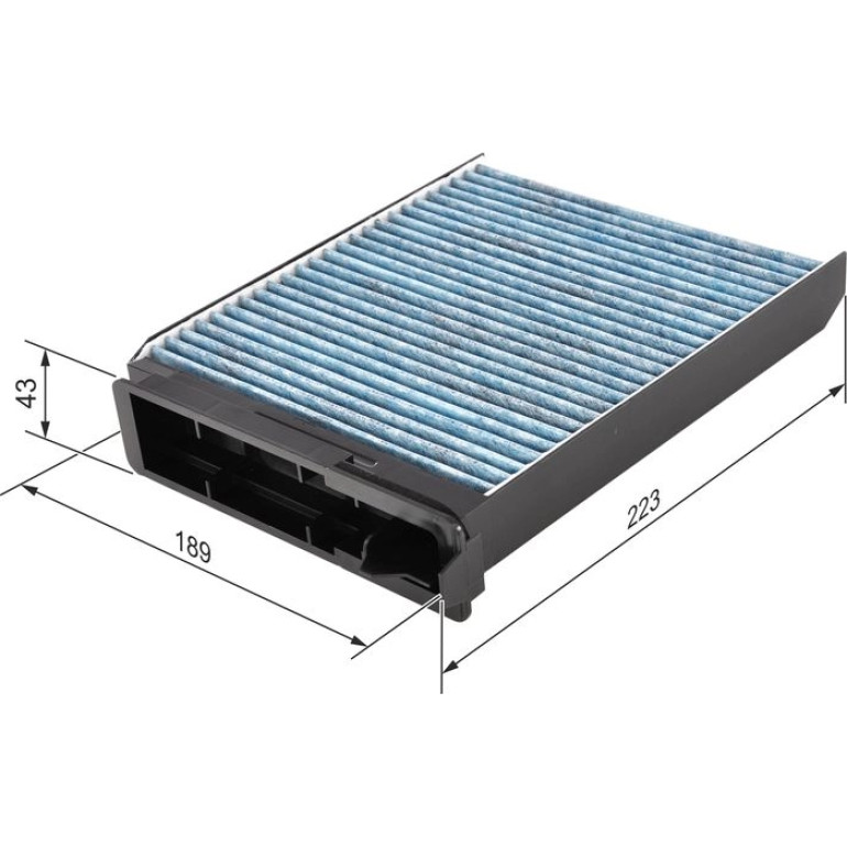 BOSCH 0 986 628 502 Innenraumfilter BOSCH 0 986 628 502 Innenraumfilter