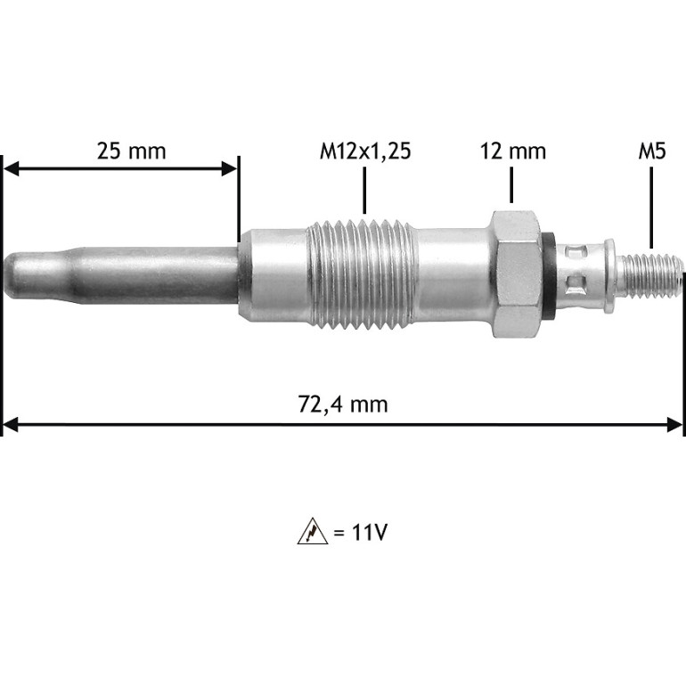 Glühkerze 345100 Glühkerze 345100
