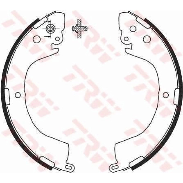 Bremsbackensatz GS8691 Bremsbackensatz GS8691