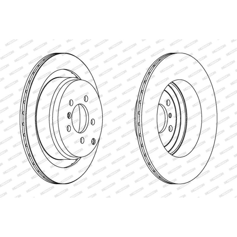 Bremsscheibe DDF1437C-1 Bremsscheibe DDF1437C-1