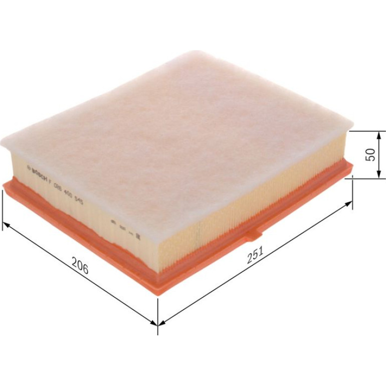 BOSCH F 026 400 545 Luftfilter BOSCH F 026 400 545 Luftfilter