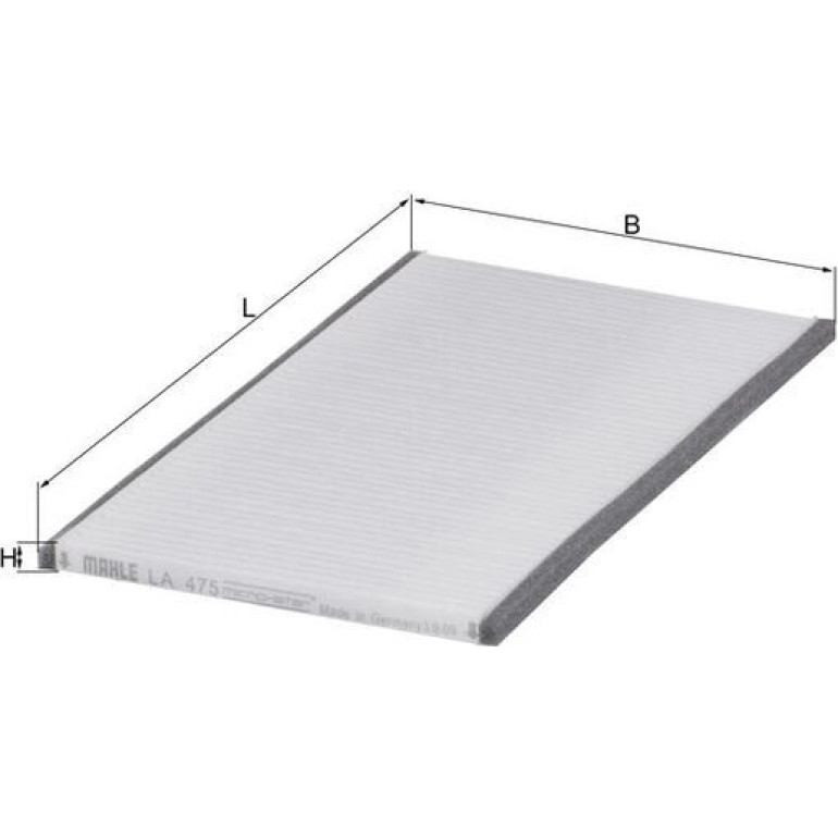 Filter, Innenraumluft LA 475 Filter, Innenraumluft LA 475